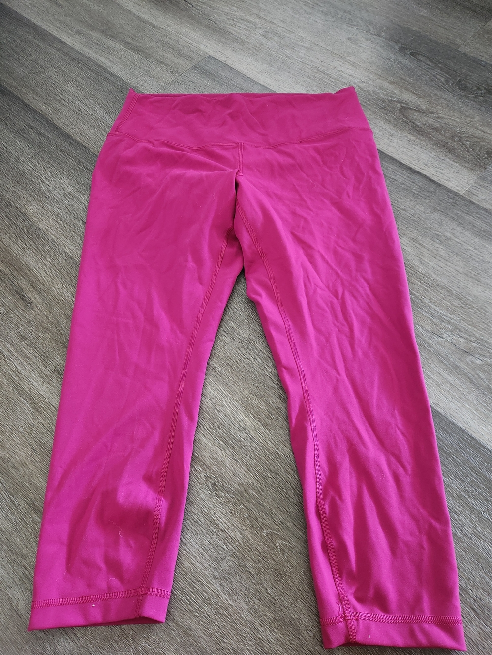lululemon athletica Bright Pink Leggings 25 Inch Size 14